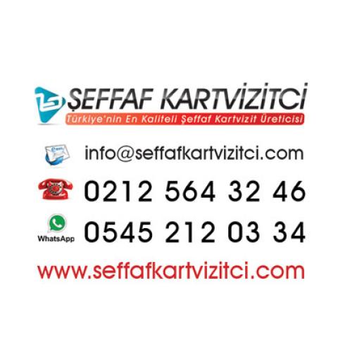 Şeffaf Kartvizitci
