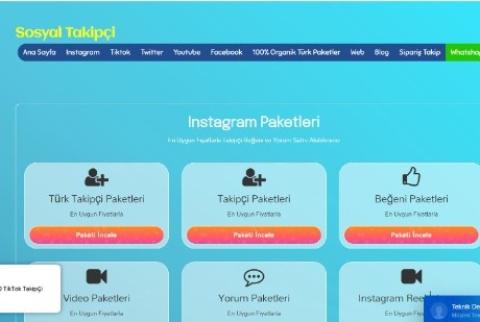 Instagram Paketleri - Uygun Fiyata Sosyal Medya Hizmeti